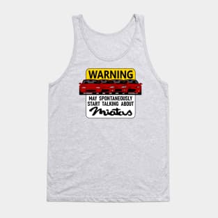 Roadster fan warning for friends! Tank Top